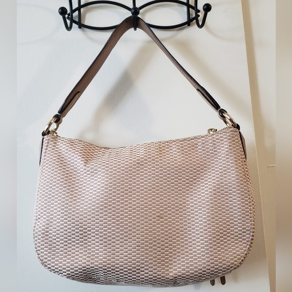 Coach Sutton Shoulder Hand Bag with Legacy Print Blush Pink - Picture 7 of 9